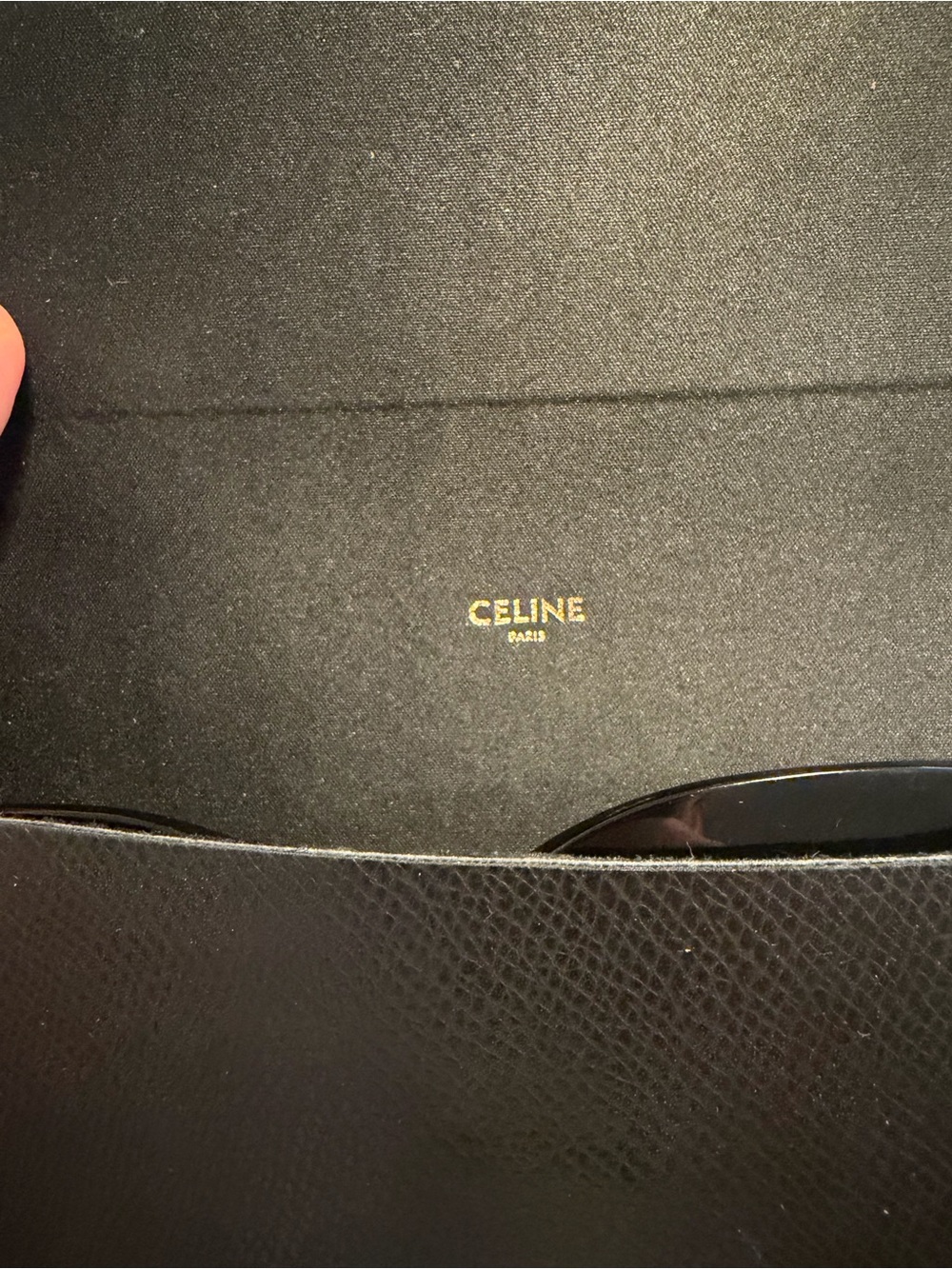 CELINE CL4005IN sunglasses In black - Picture 9 of 9